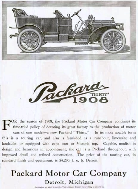 1908 Packard 8